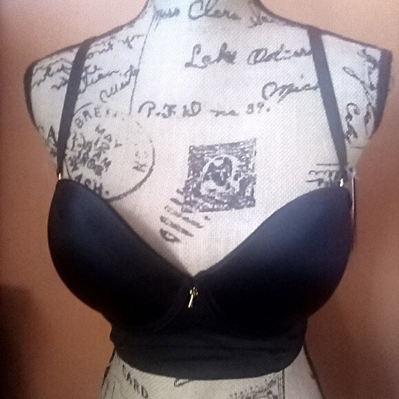 Youmita 38C Black Push Up Bra w/ Multiway Straps NWT - Picture 1 of 13
